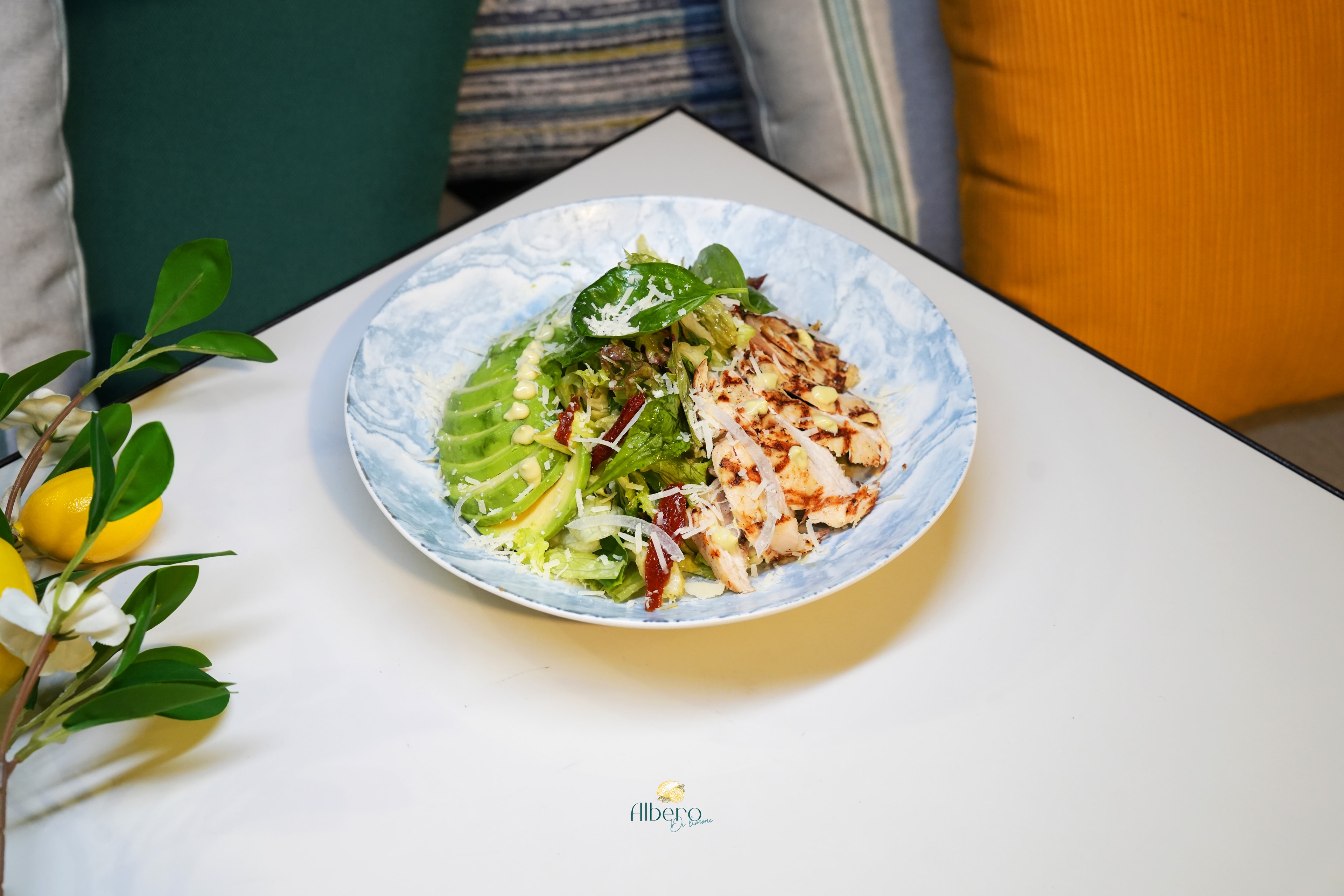 Grilled Chicken Avocado Salad